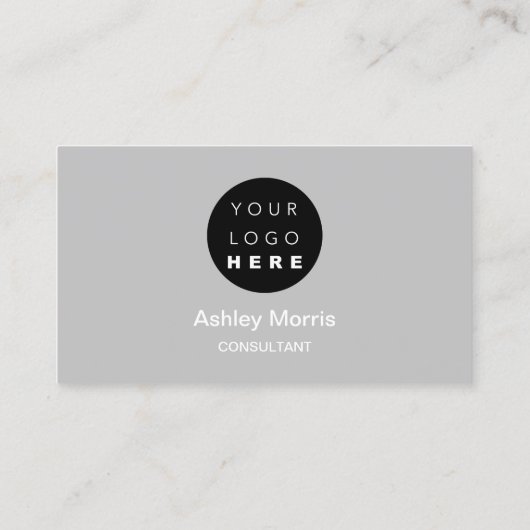 Bit Me QRコード我々はBitcoinsを受け入れカスタムるGray Silv 名刺 (裏面)