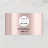 Bit Me QRコード私たちはBitcoinsロゴを受け入れるバラ 名刺 (裏面)