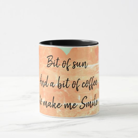 Bit of Sun and Coffee マグカップ (中央)