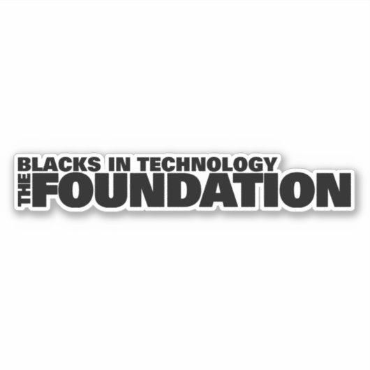 BIT "The Foundation"ステッカー シール (正面)