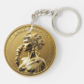 BitCap Dogecoinインスピレーション キーホルダー (裏面)