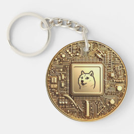 BitCap Dogecoinインスピレーション キーホルダー