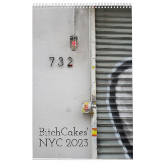 Bitchcakes' NYC 2023カレンダー カレンダー