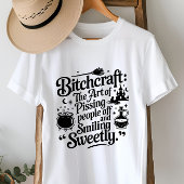 Bitchcraft：人々を釣る芸術 トライブレンドＴシャツ