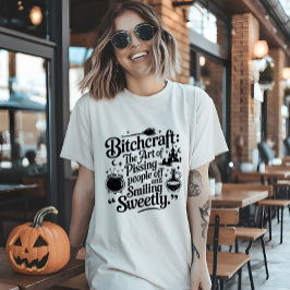 Bitchcraft：人々を釣る芸術 トライブレンドＴシャツ