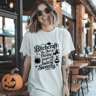 Bitchcraft：人々を釣る芸術 トライブレンドＴシャツ