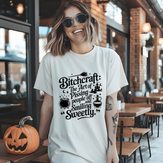 Bitchcraft:人々を釣る芸術 トライブレンドTシャツ