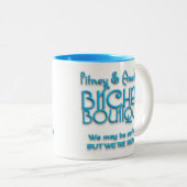 Bitchenのブティックの右腕投手のツートーンマグ ツートーンマグカップ (正面右)