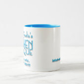 Bitchenのブティックの左利きのツートーンマグ ツートーンマグカップ (中央)