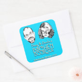 Bitchen Boutiqueロゴスクエアステッカー(6) スクエアシール (封筒)