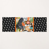 BITCHEN KITCHEN cute dog cooking chef ヨガマット (正面(横))