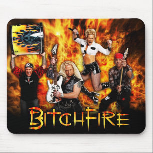 BitchFireのマウスパッド マウスパッド