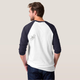 #bitchigothitzのraglan 3/4 tシャツ