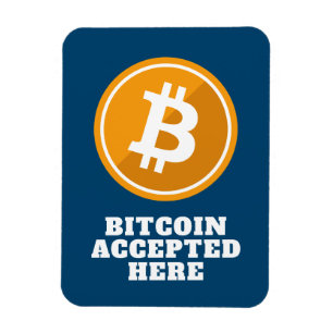 Bitcoinが受け付け済み – デジタル暗号通貨Mag マグネット