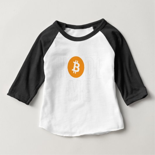 Bitcoinが私を持ち込む トドラーTシャツ (正面)