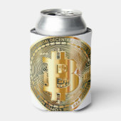 Bitcoinで冷やか保す:クール スタイリッシュ 缶クーラー (缶正面)