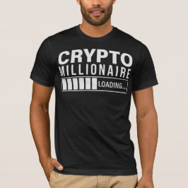 BitcoinとCryptocurrency Tシャツのデザイン Tシャツ