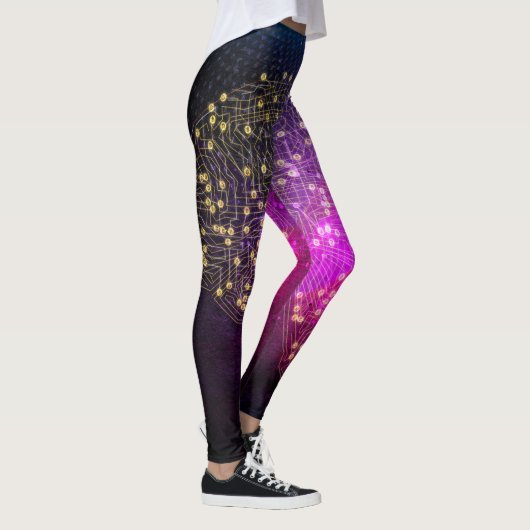 Bitcoinのあなたの頭脳 レギンス (右)