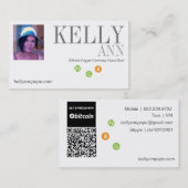 Bitcoinのコンサルタント 名刺 (正面/裏面)