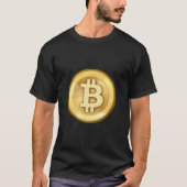 Bitcoinのティー Tシャツ (正面)