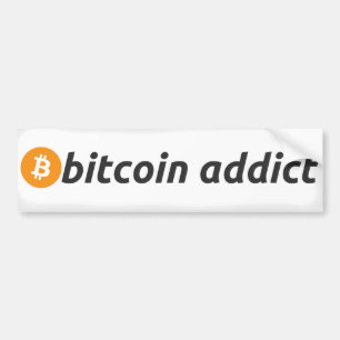 Bitcoinのバンパーステッカー バンパーステッカー
