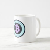 Bitcoinのマグ コーヒーマグカップ (正面右)
