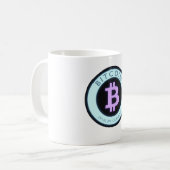Bitcoinのマグ コーヒーマグカップ (正面左)