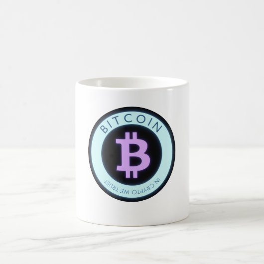 Bitcoinのマグ コーヒーマグカップ (中央)
