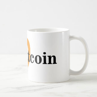 BitcoinのマグI愛bitcoin コーヒーマグカップ