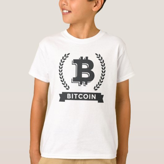 bitcoinのロゴの基本的なTシャツをからかいます Tシャツ (正面)