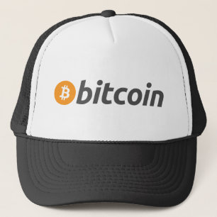 Bitcoinのロゴ + 文字 キャップ