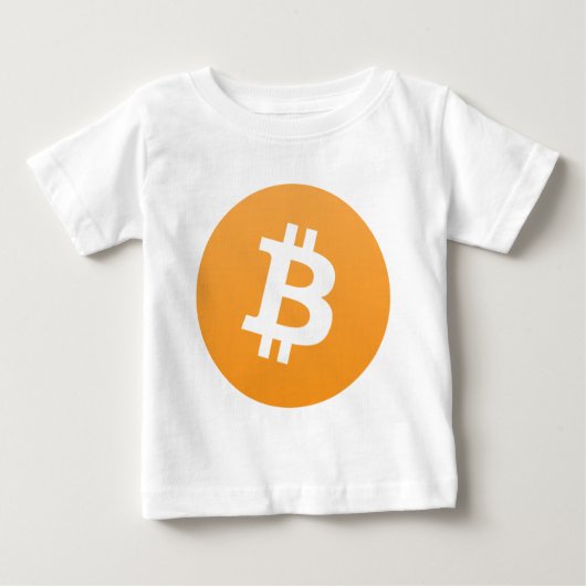 Bitcoinの恋人 ベビーTシャツ (正面)