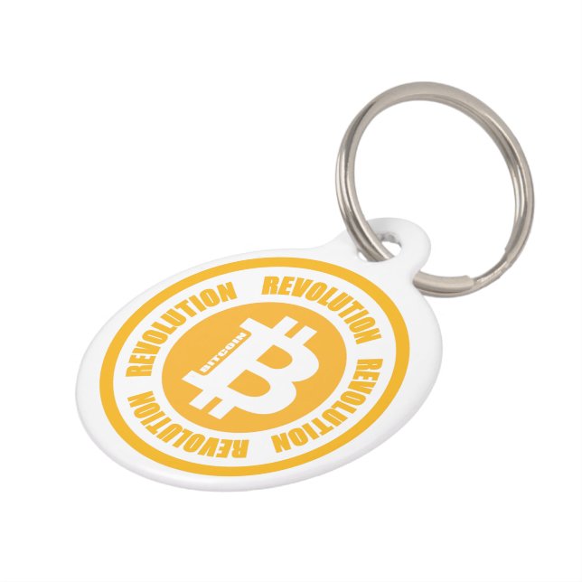 Bitcoinの改革(英語版) ペット　ネームタグ (側面)