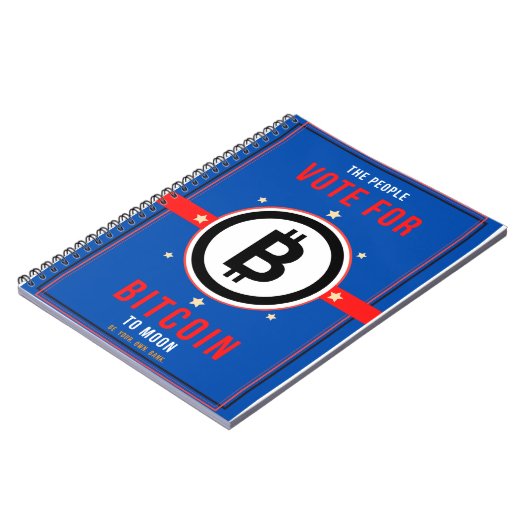 Bitcoinの月への投票 ノートブック (左側)