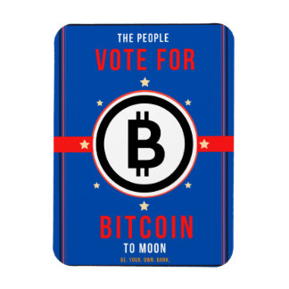 Bitcoinの月への投票 マグネット