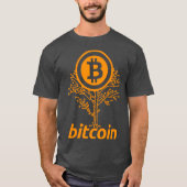 Bitcoinの木 Tシャツ (正面)
