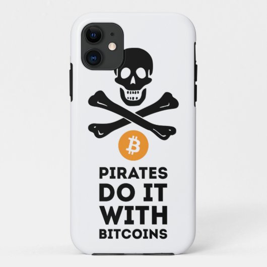 Bitcoinの海賊例 Case-Mate iPhoneケース (裏面)