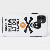 Bitcoinの海賊例 Case-Mate iPhoneケース (裏面(横))