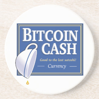 Bitcoinの現金"最後のSatoshi"のによいコースター コースター