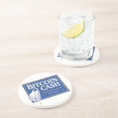 Bitcoinの現金"最後のSatoshi"のによいコースター コースター (側面)