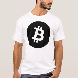 Bitcoinの黒 Tシャツ