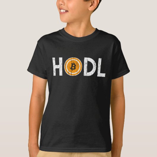 BitcoinのcryptocurrencyのTシャツ Tシャツ (正面)