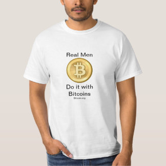BitcoinのTシャツ(実質の人) Tシャツ