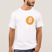 BitcoinのTシャツ Tシャツ (正面)