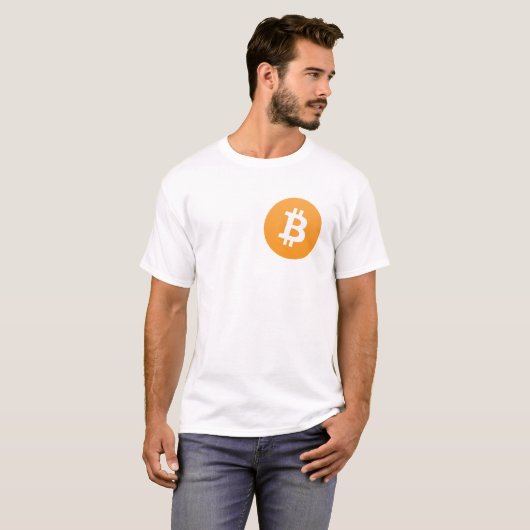 BitcoinのTシャツ Tシャツ (正面フル)