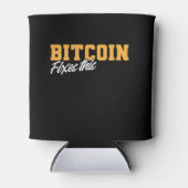 Bitcoinはこの暗号通貨を修正 缶クーラー (正面)