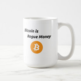 Bitcoinは不正な金 コーヒーマグカップ