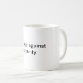 Bitcoinは両掛けです コーヒーマグカップ (正面右)