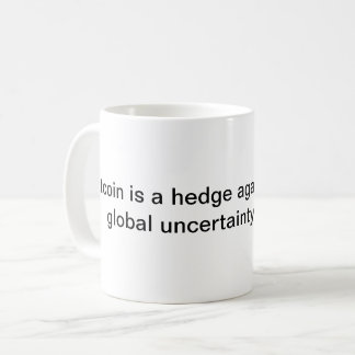 Bitcoinは両掛けです コーヒーマグカップ