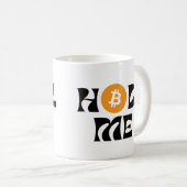 Bitcoinをダウンロード コーヒーマグカップ (正面右)